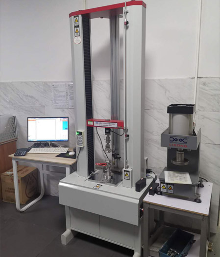 檢測(cè)儀器：拉力機(jī)